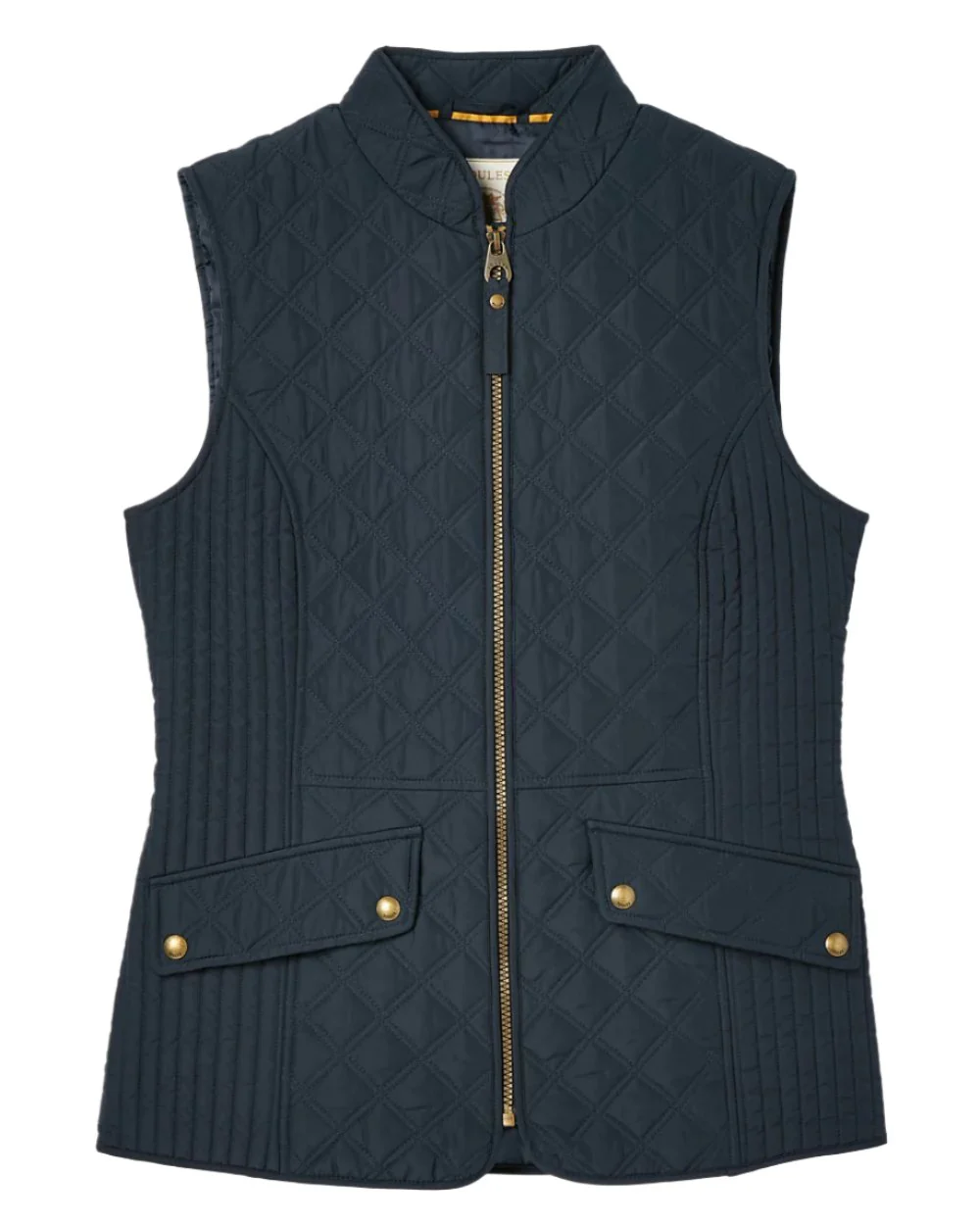 Joules Minx Showerproof Diamond Quilted Gilet - Image 3