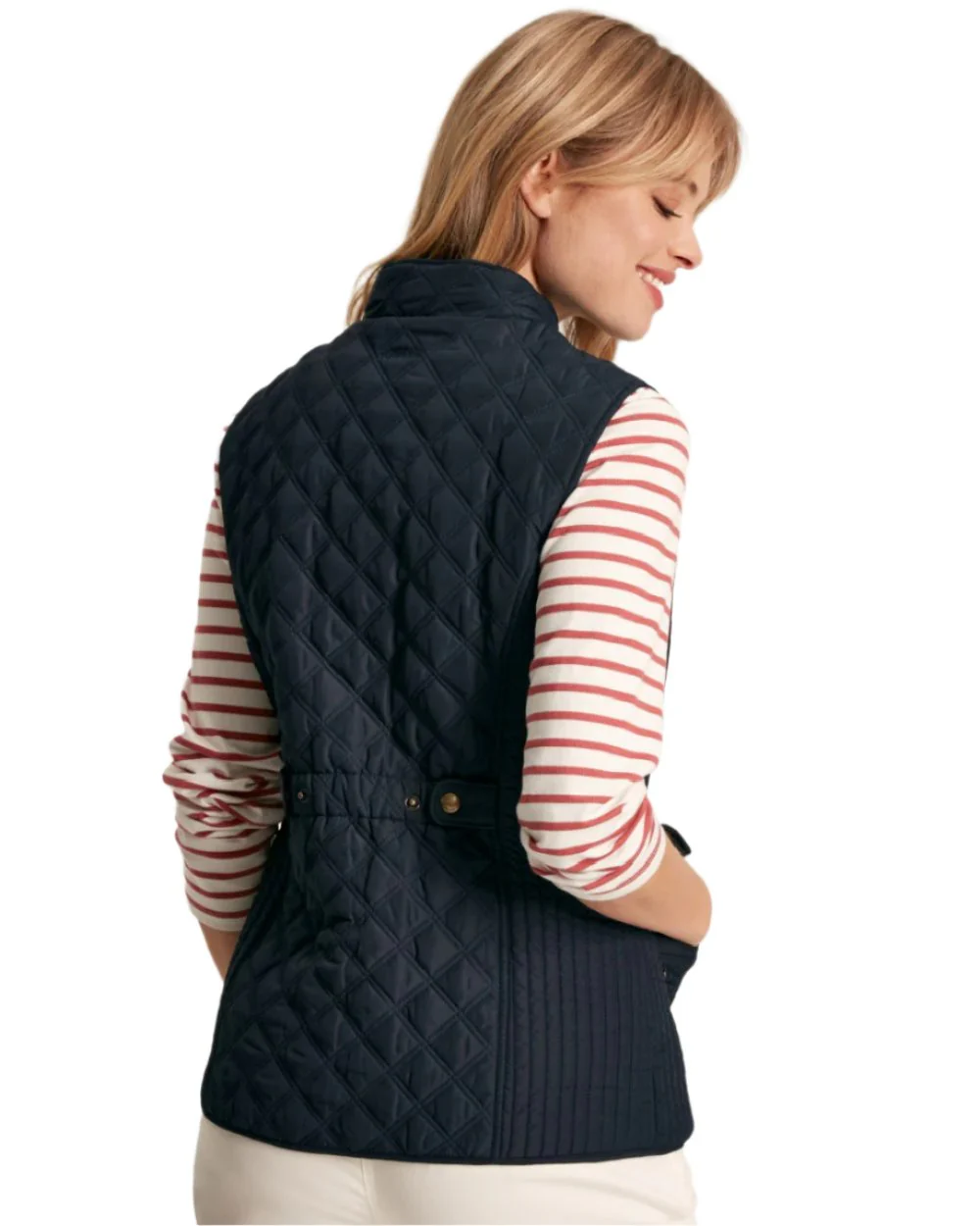 Joules Minx Showerproof Diamond Quilted Gilet - Image 6