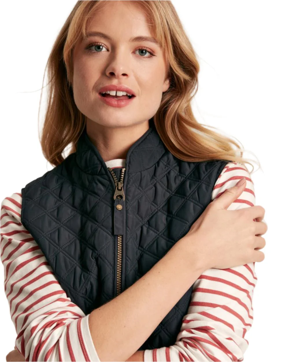 Joules Minx Showerproof Diamond Quilted Gilet - Image 7