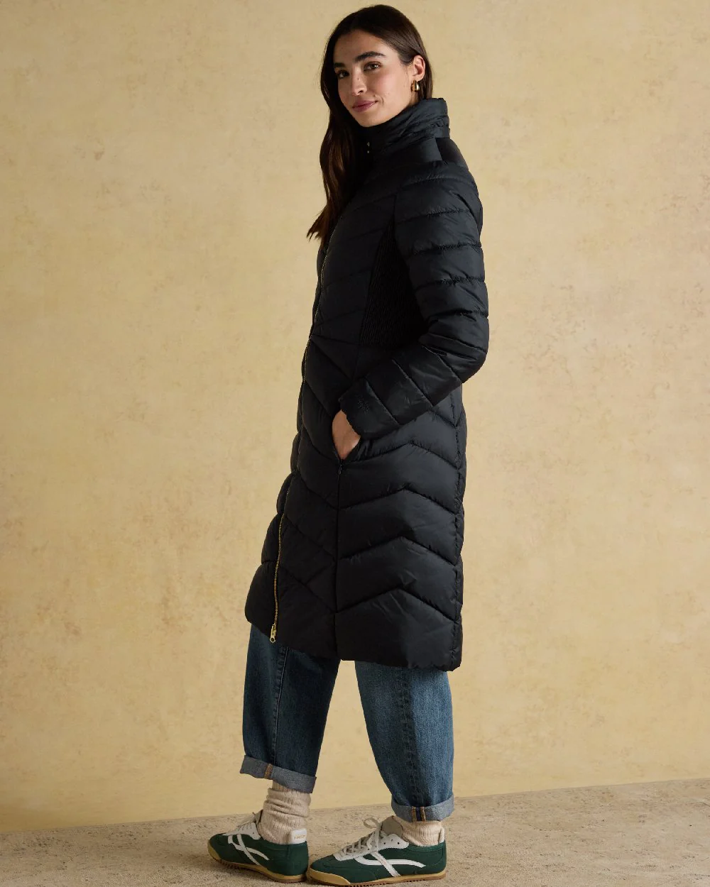 Joules Pembury Showerproof Longline Padded Coat - Image 13
