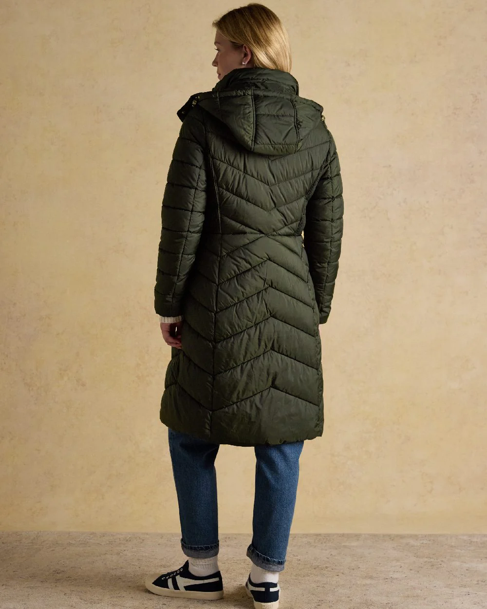 Joules Pembury Showerproof Longline Padded Coat - Image 4