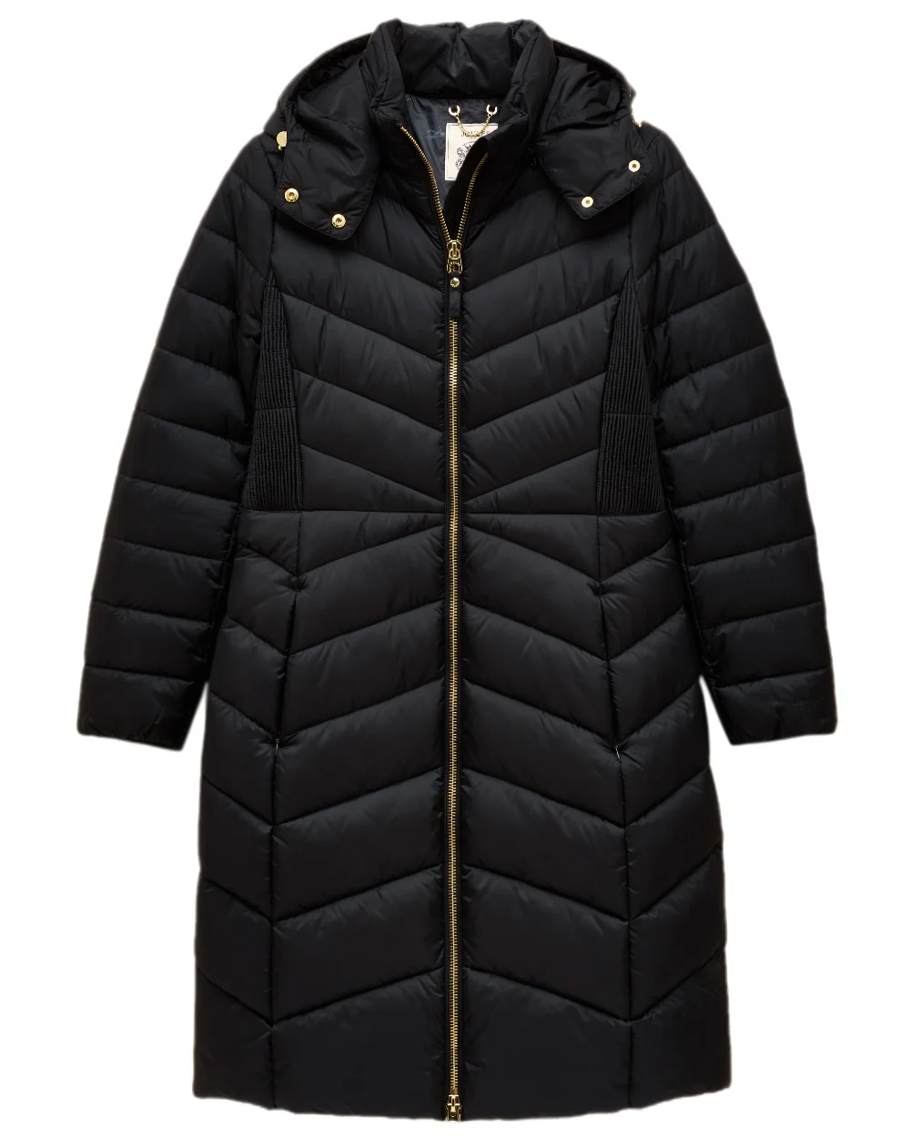 Joules Pembury Showerproof Longline Padded Coat - Image 9