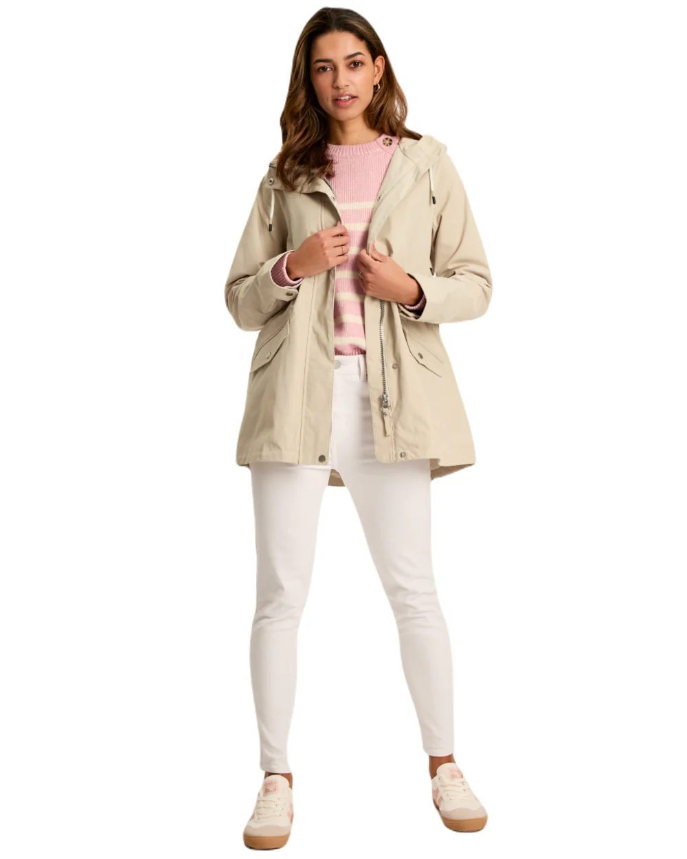 Joules Portwell Waterproof Raincoat With Hood - Image 12