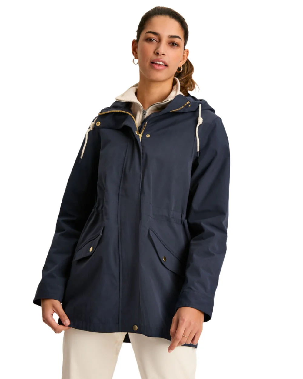 Joules Portwell Waterproof Raincoat With Hood - Image 17