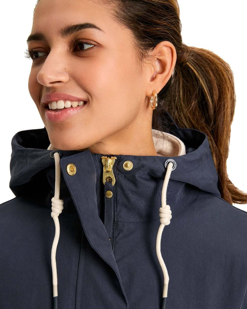Joules Portwell Waterproof Raincoat With Hood - Image 21