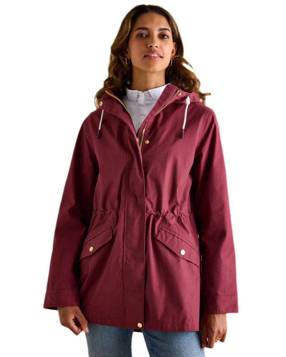 Joules Portwell Waterproof Raincoat With Hood - Image 3