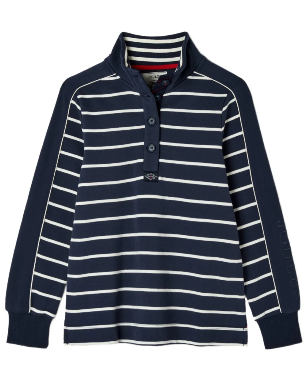 Joules Southwold Button Down Striped Sweatshirt - Image 24