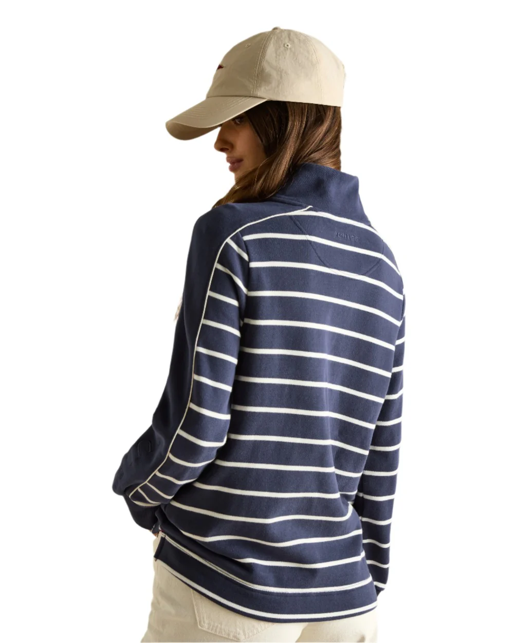 Joules Southwold Button Down Striped Sweatshirt - Image 31