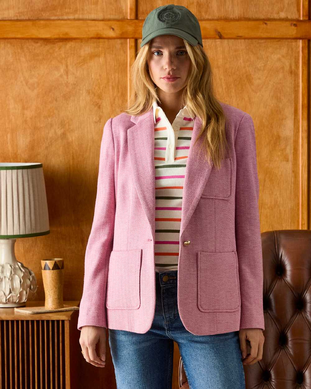 Joules Womens Albury Cotton Blazer - Image 10