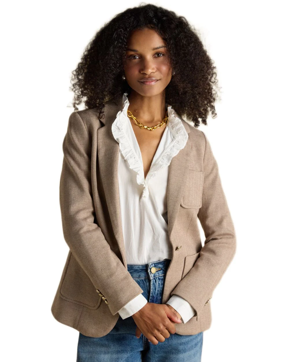 Joules Womens Albury Cotton Blazer - Image 29