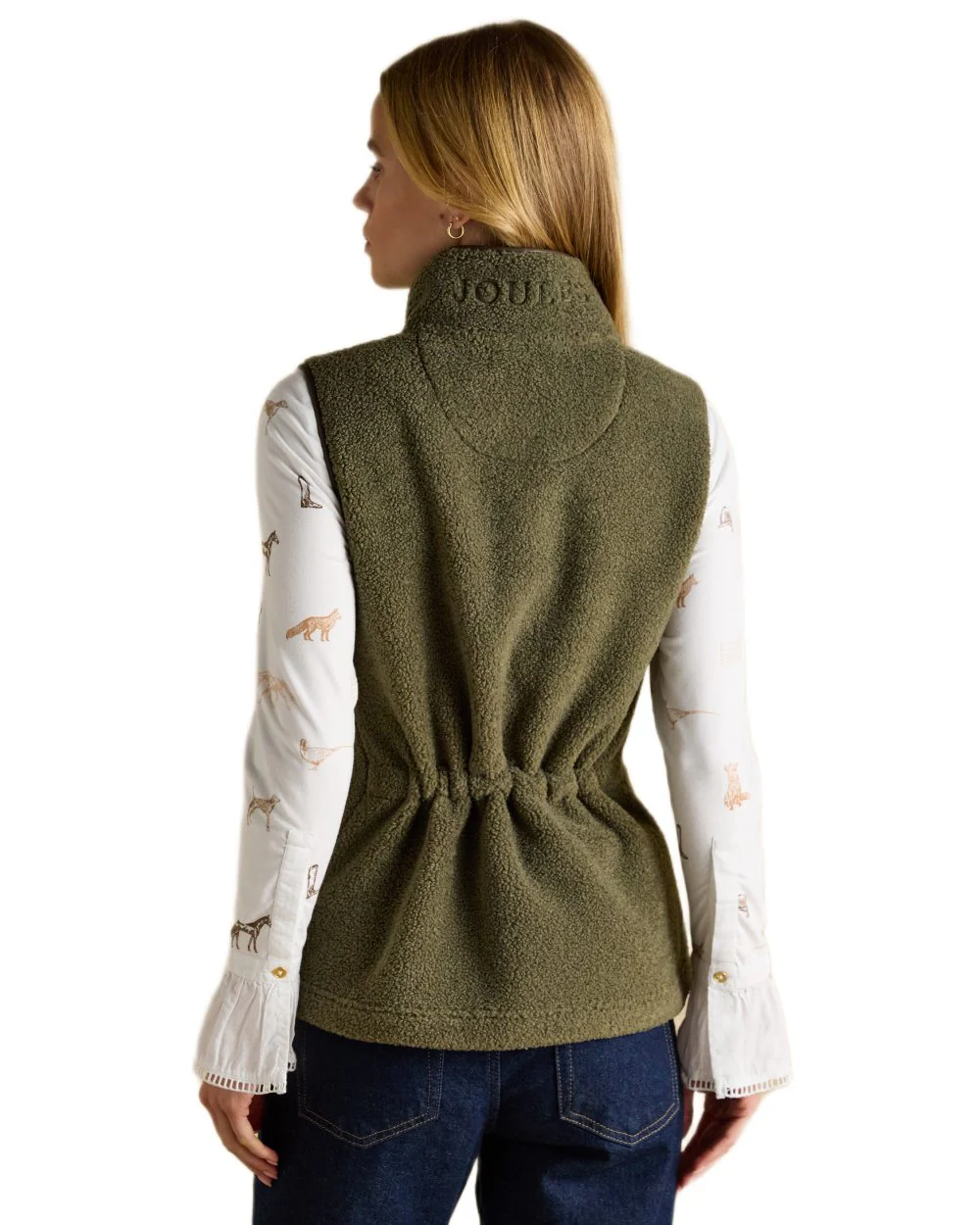 Joules Womens Borg Heritage Fleece Gilet - Image 13