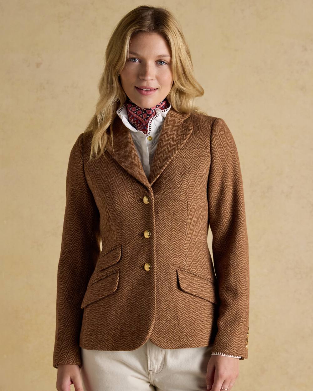 Joules Womens Canterly Tweed Hacking Jacket - Image 9