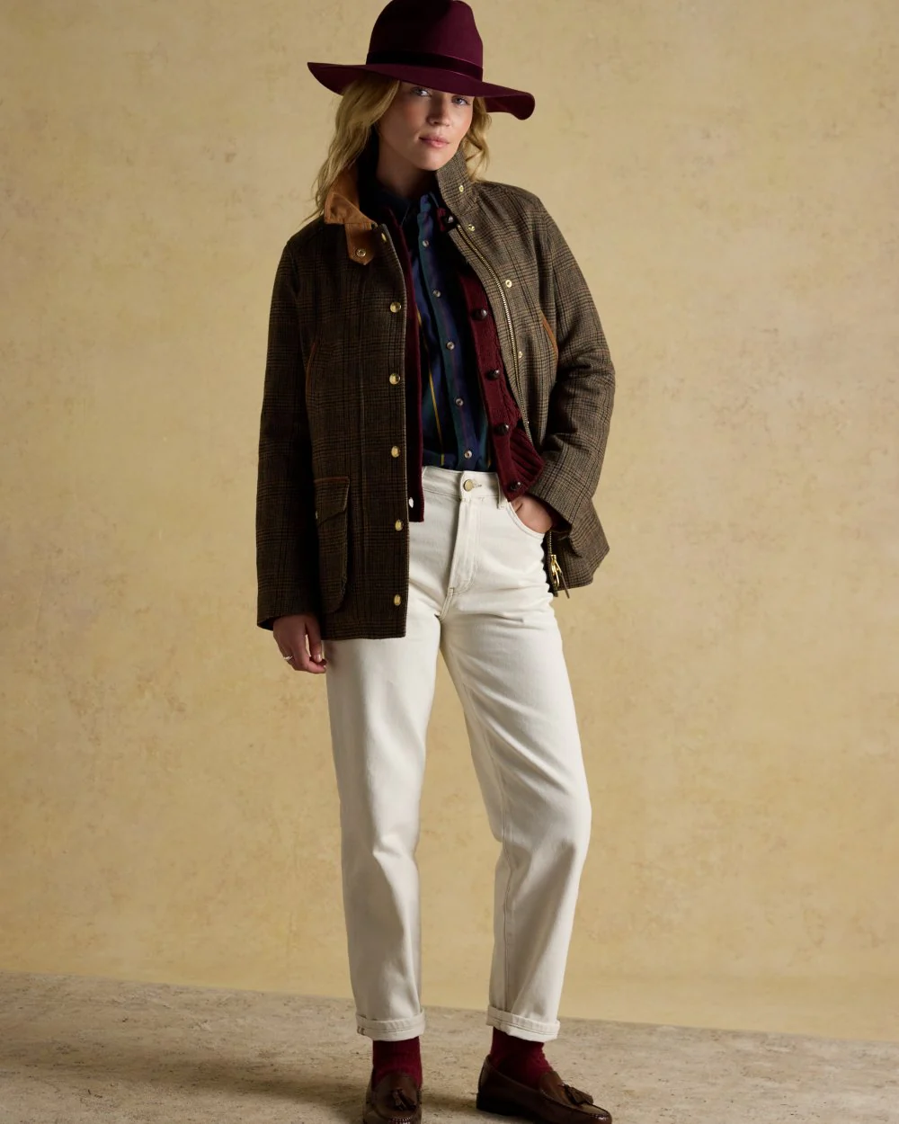 Joules Womens Contemporary Tweed Fieldcoat - Image 5