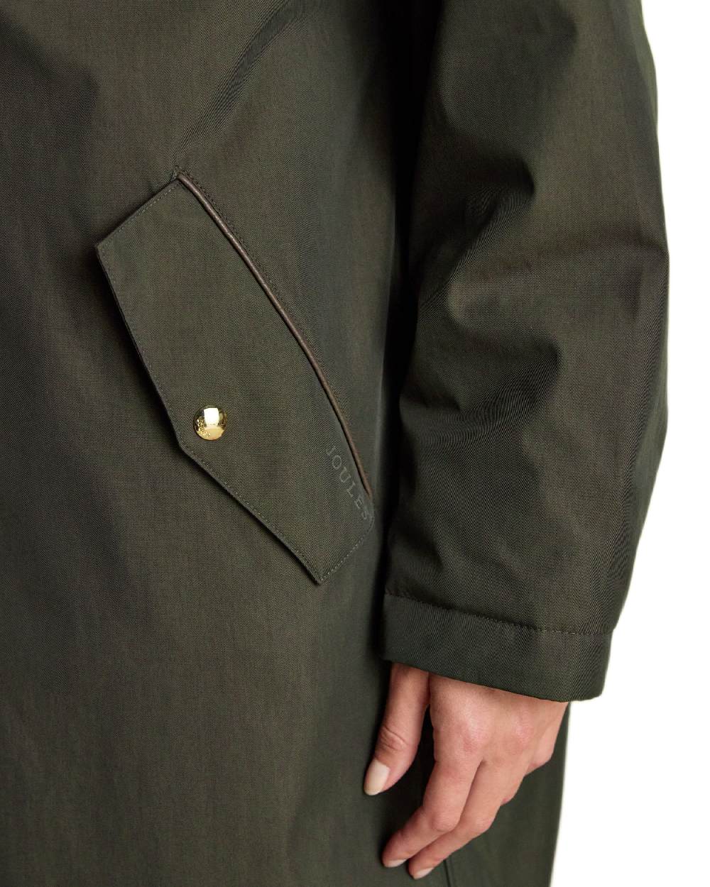 Joules Womens Coverall Oversized Fleece Lined Waterproof Coat - Image 19