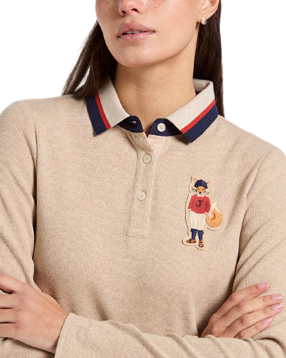 Joules Womens Fairfield Jonty Polo Shirts - Image 5