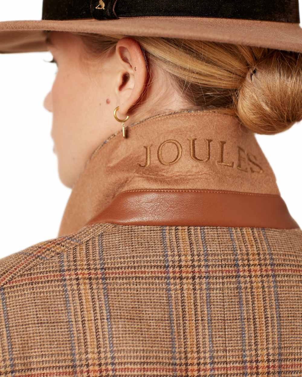 Joules Womens Foxley Tweed Suit Blazer - Image 7