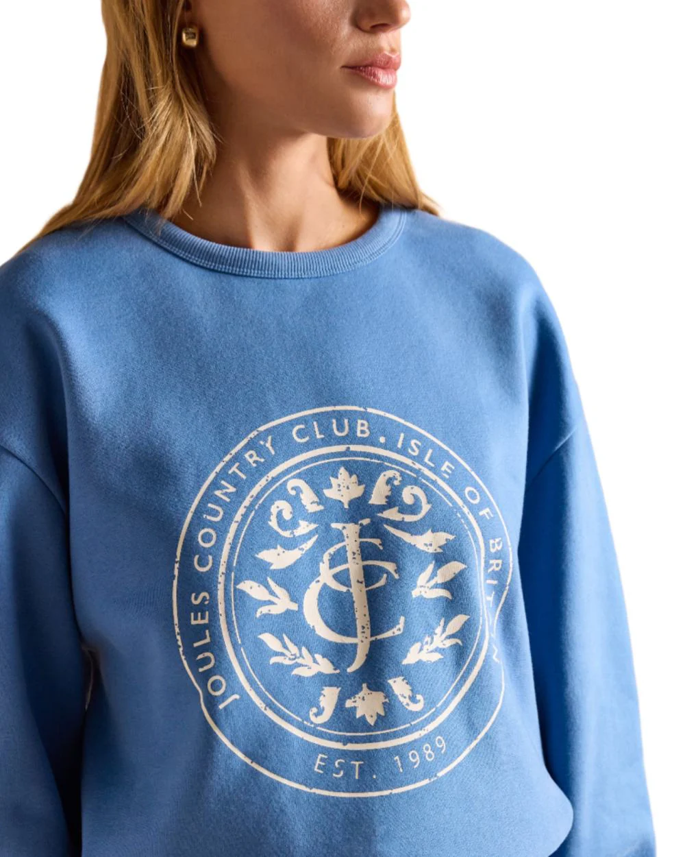 Joules Womens Graphic Crew Neck Sweatshirt - Image 5
