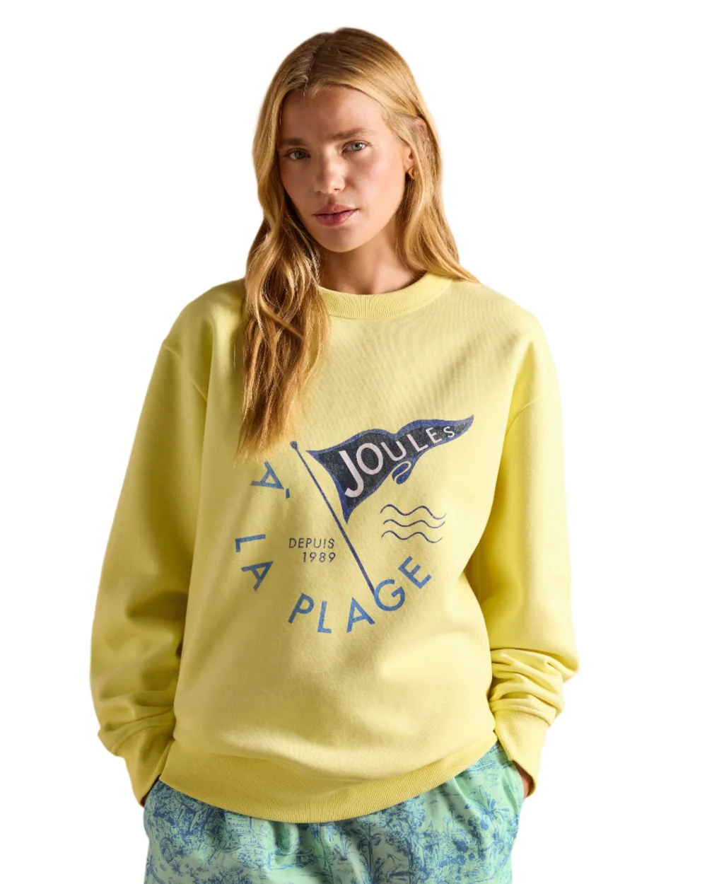 Joules Womens Graphic Crew Neck Sweatshirt - Image 8