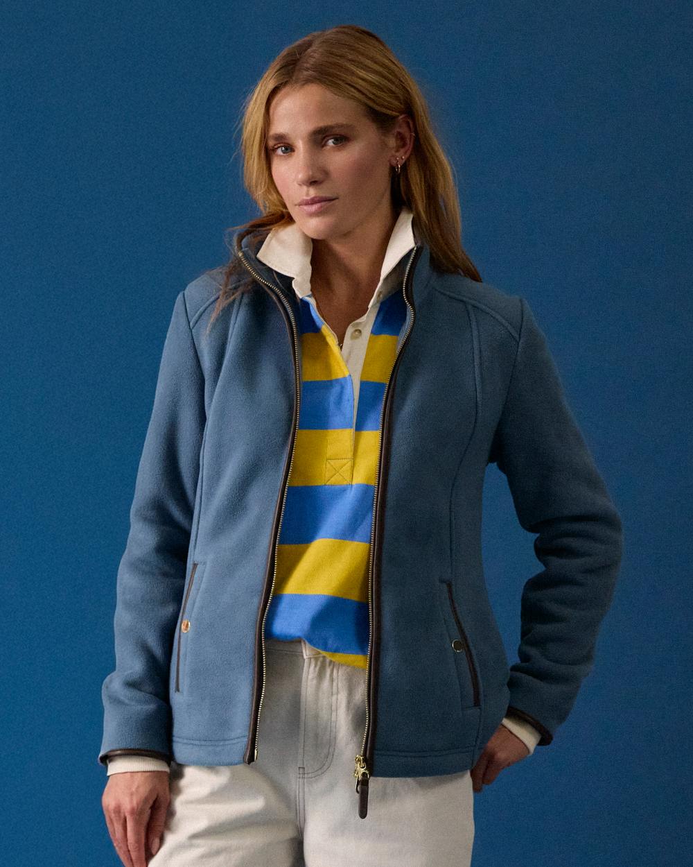 Joules Womens Heritage Full Zip Through Fleece - Image 24