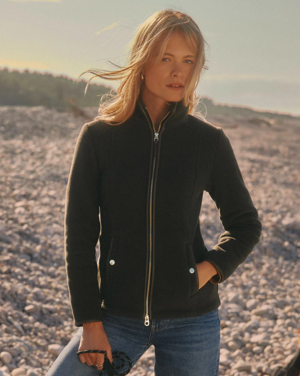 Joules Womens Heritage Full Zip Through Fleece - Image 3