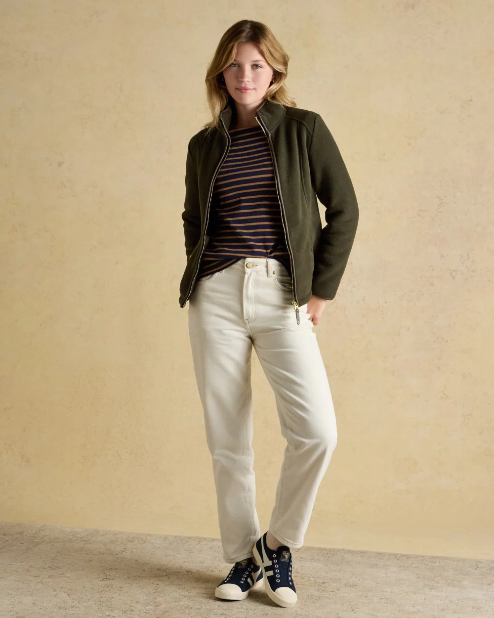Joules Womens Heritage Full Zip Through Fleece - Image 4