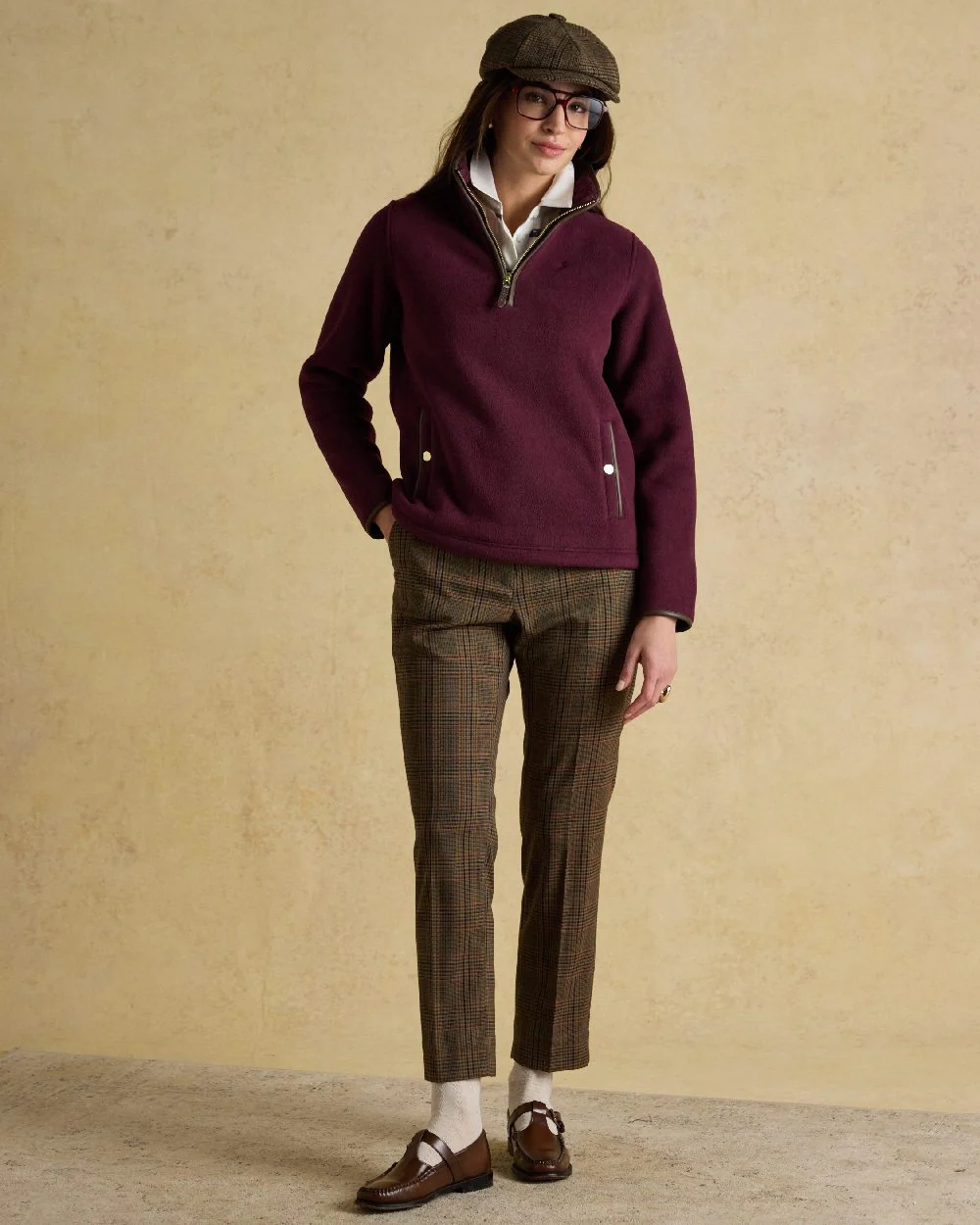 Joules Womens Heritage Quarter Zip Fleece - Image 10