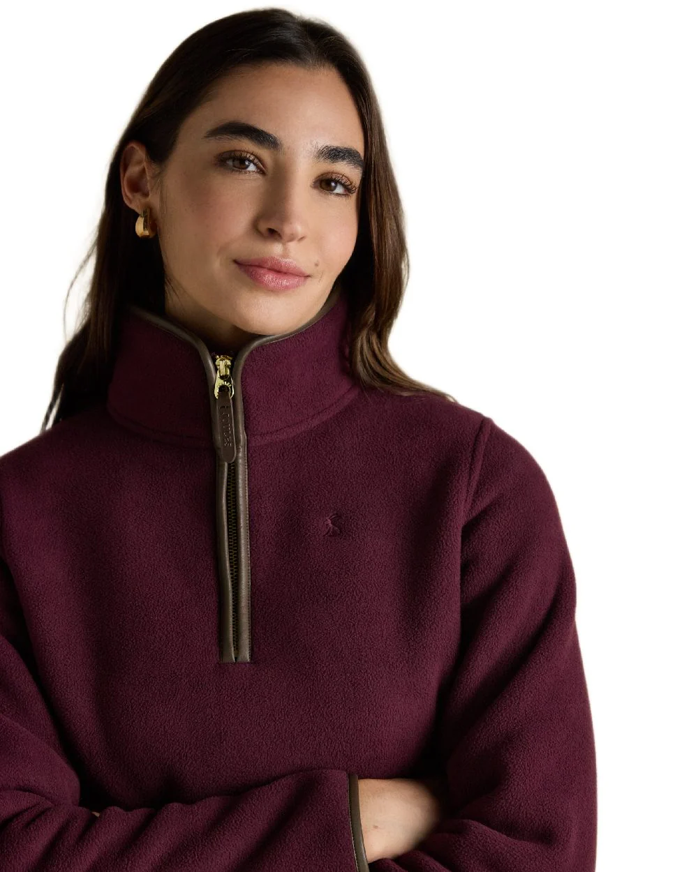 Joules Womens Heritage Quarter Zip Fleece - Image 13