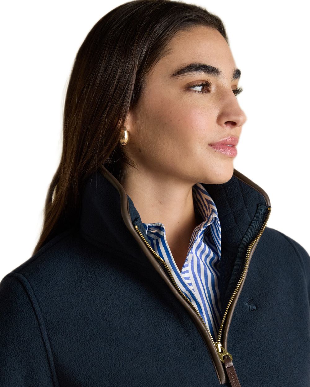 Joules Womens Heritage Quarter Zip Fleece - Image 4
