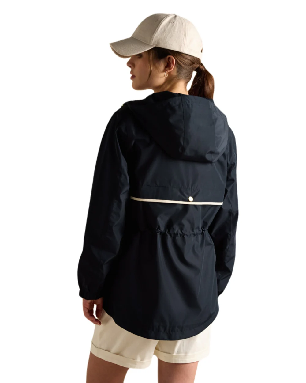 Joules Womens Holt Short Packable Raincoat - Image 5