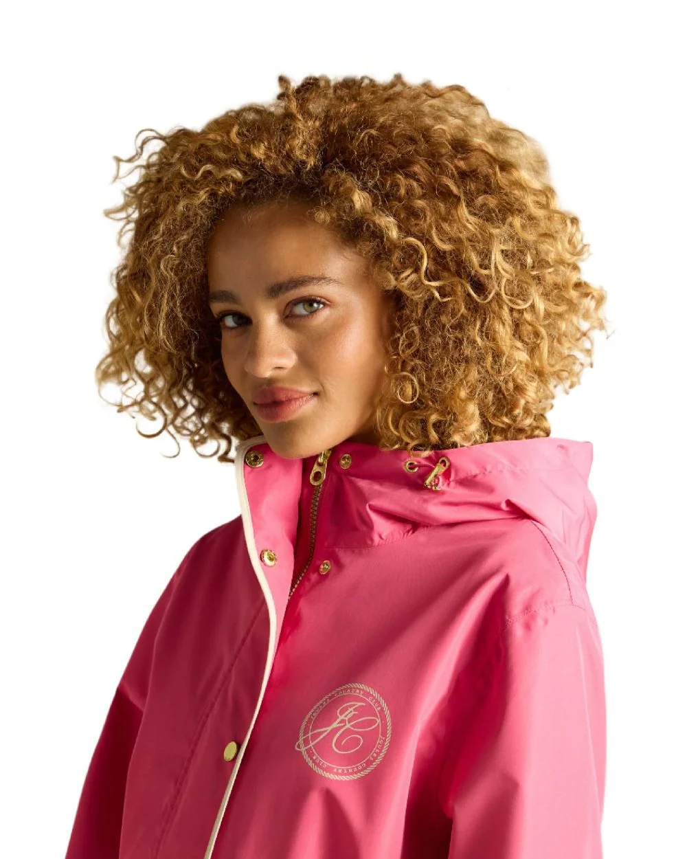 Joules Womens Holt Short Packable Raincoat - Image 8