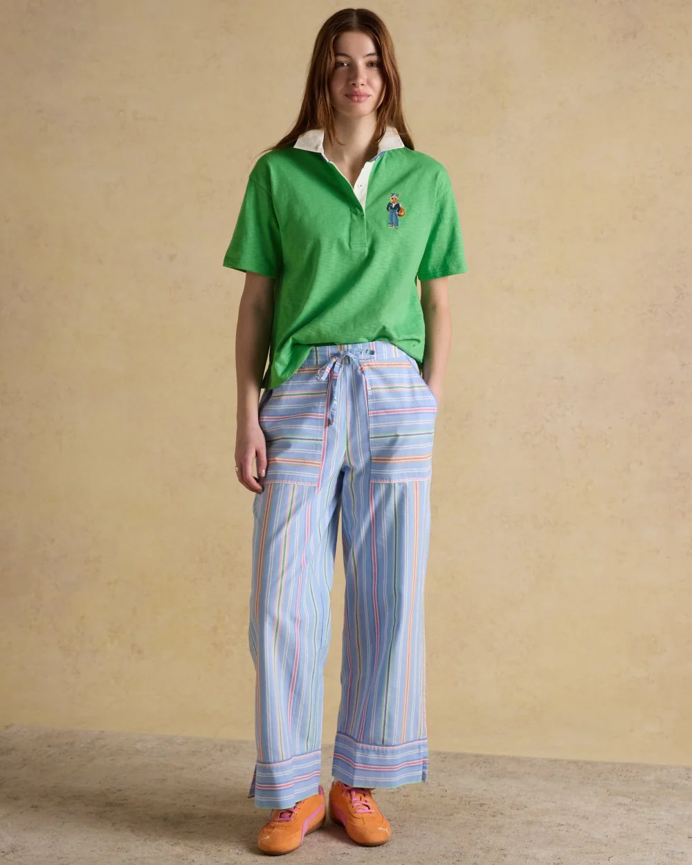 Joules Womens Jonty Cotton Rugby Shirt - Image 6