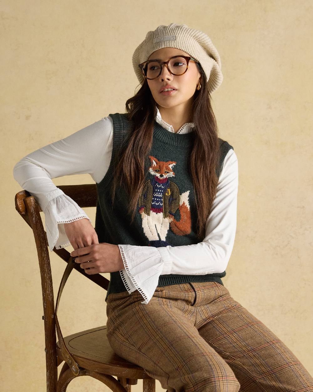 Joules Womens Jonty Knitted Vest - Image 4