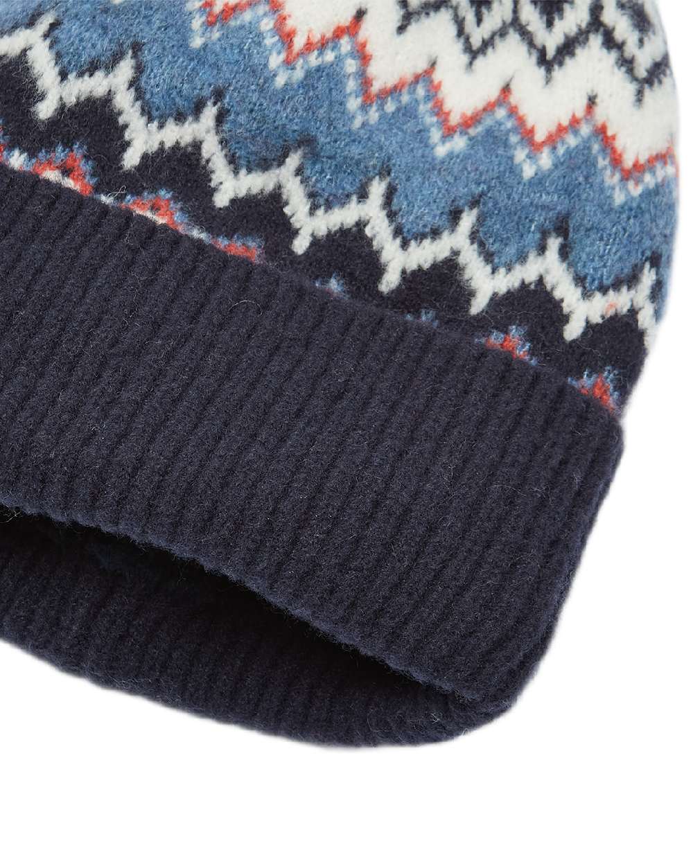 Joules Womens Kara Fairisle Bobble Hat - Image 4