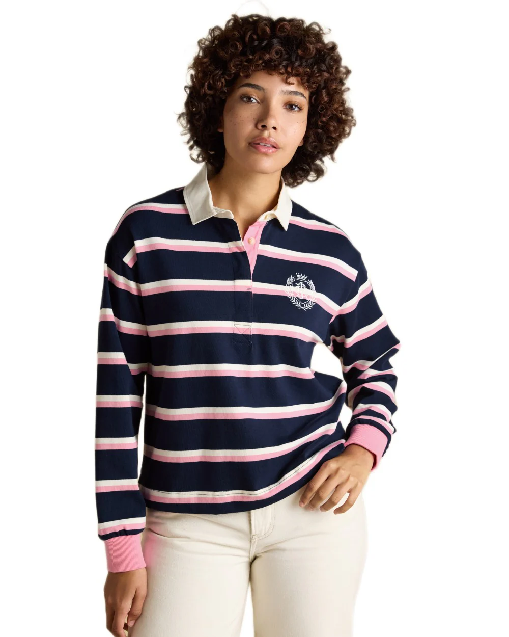 Joules Womens Lara Long Sleeve Top - Image 2