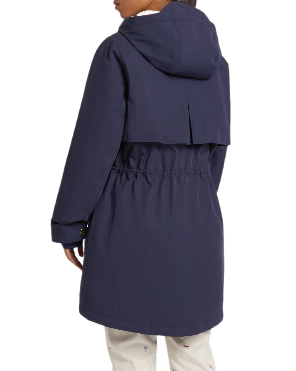 Joules Womens Portwell Cosy Fleece Lined Waterproof Mac - Image 5