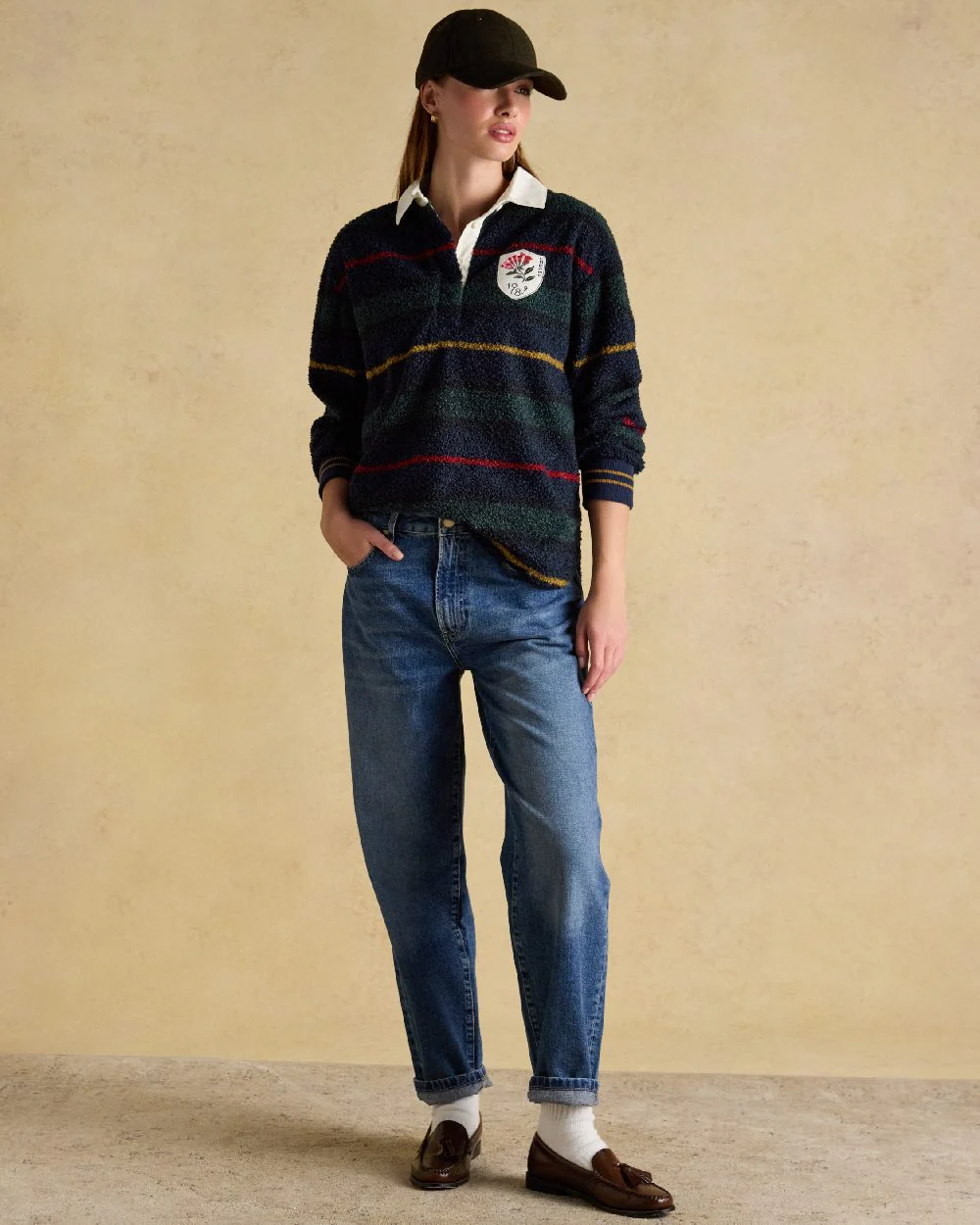 Joules Womens Rugby Fleece Jacket - Image 3