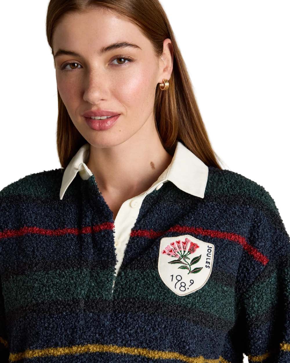 Joules Womens Rugby Fleece Jacket - Image 6