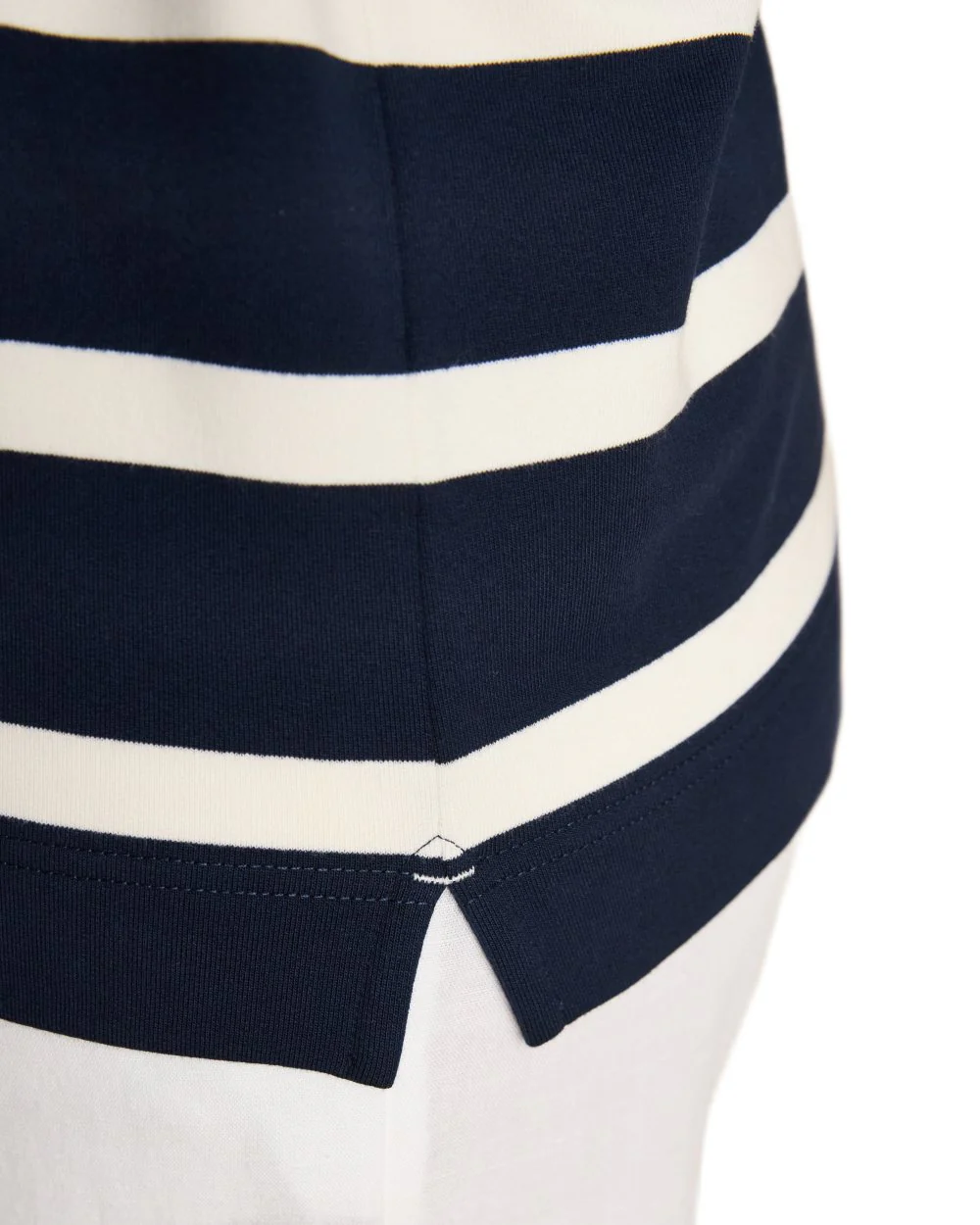 Joules Womens Saunton Striped Cotton Blend Sweatshirt - Image 3