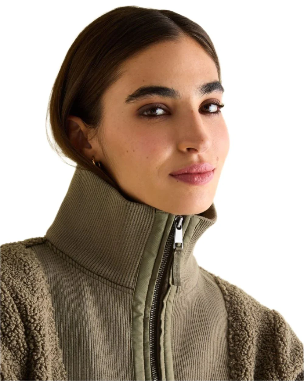 Joules Womens Thurleston Borg Fleece Jacket - Image 5