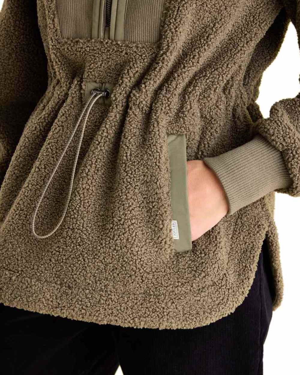 Joules Womens Thurleston Borg Fleece Jacket - Image 9