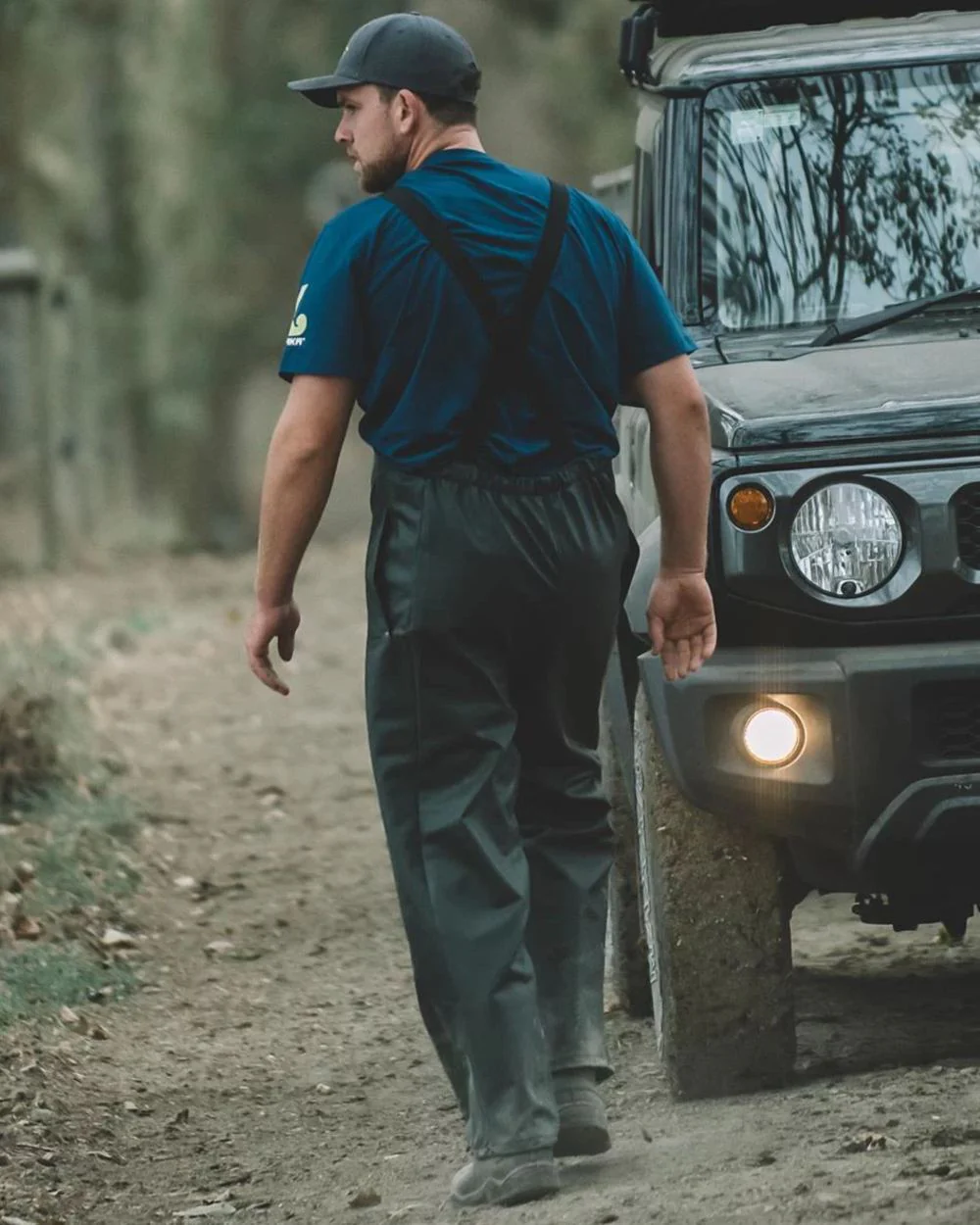 Kaiwaka Mens Dairytex Bib Overtrousers - Image 4