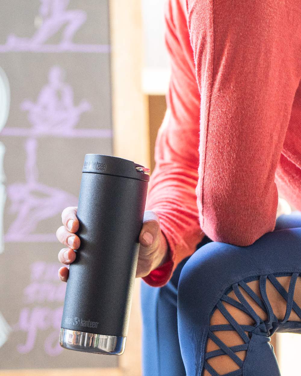 Klean Kanteen Insulated TKWide With Cafe Cap - Image 12