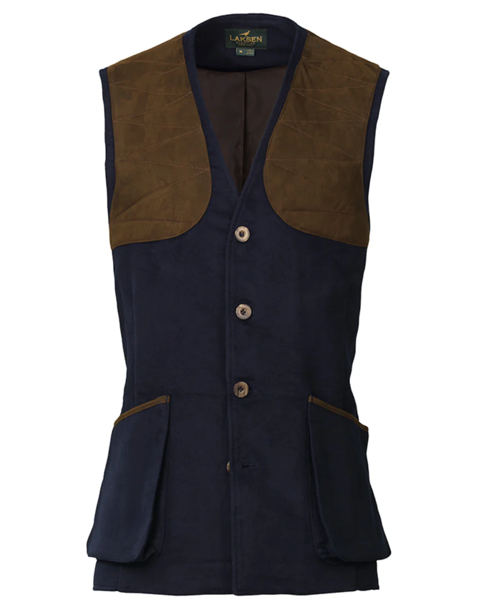 Laksen Belgravia Moleskin Leith Shooting Vest - Image 2