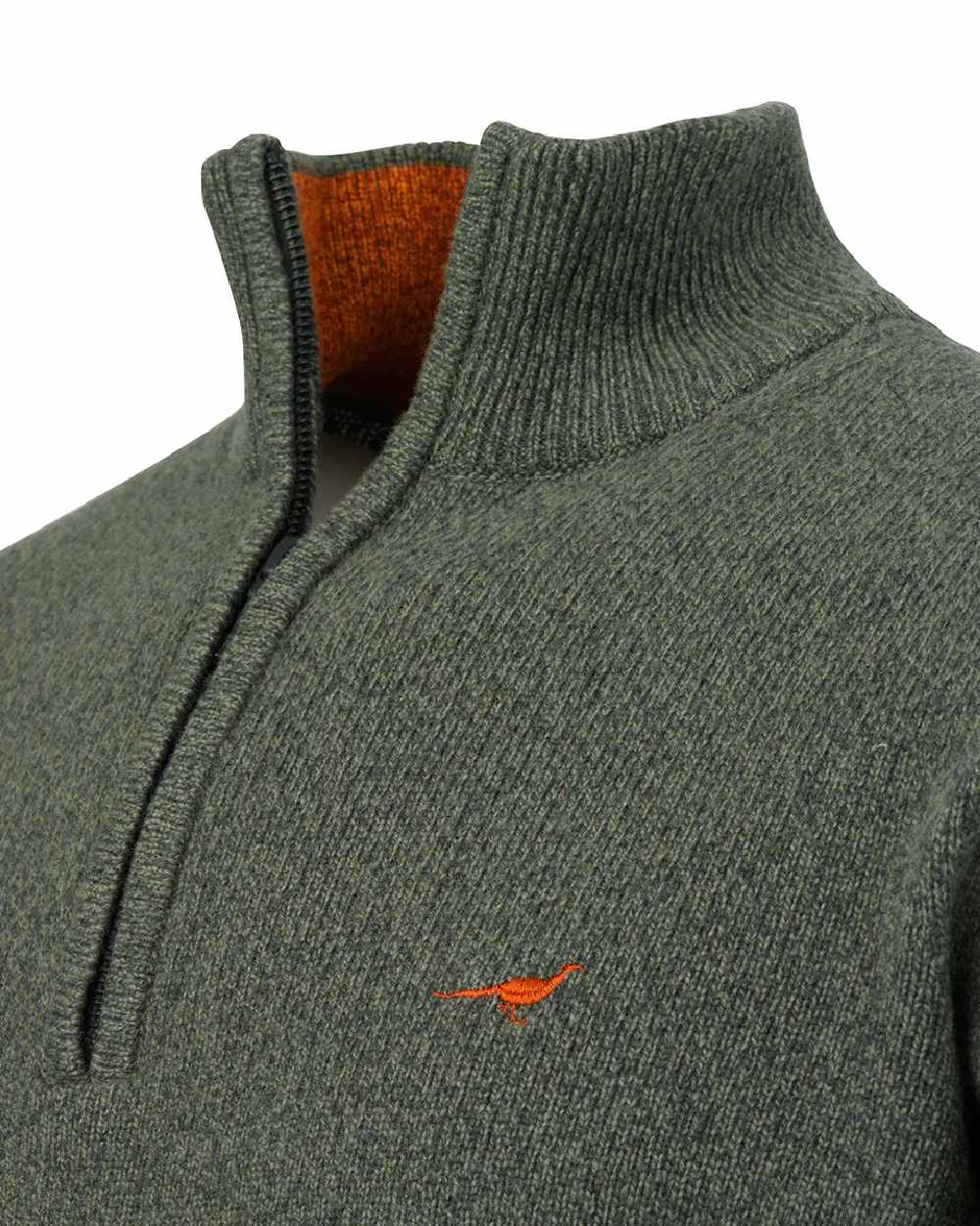 Laksen Brompton Zip Neck Sweater - Image 8