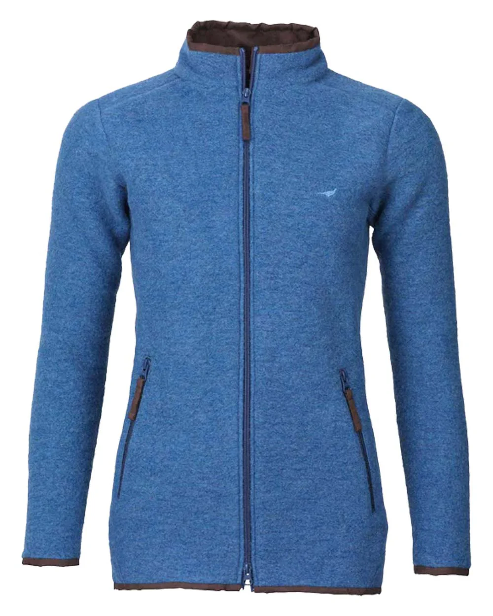 Laksen Cheviot Womens Felted Wool Fleece Jacket - Image 4