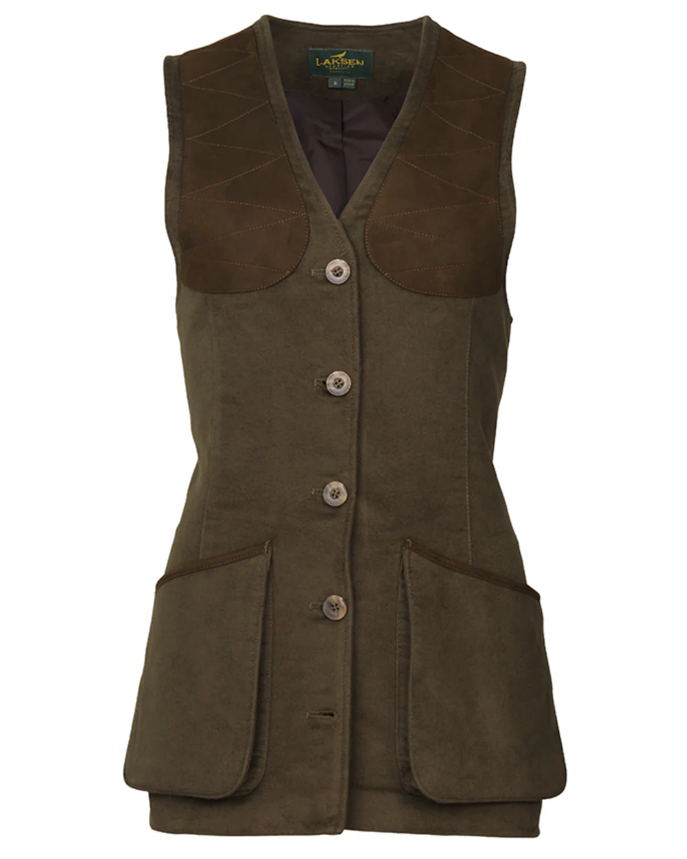 Laksen Lady Belgravia Moleskin Beauly Shooting Vest - Image 3
