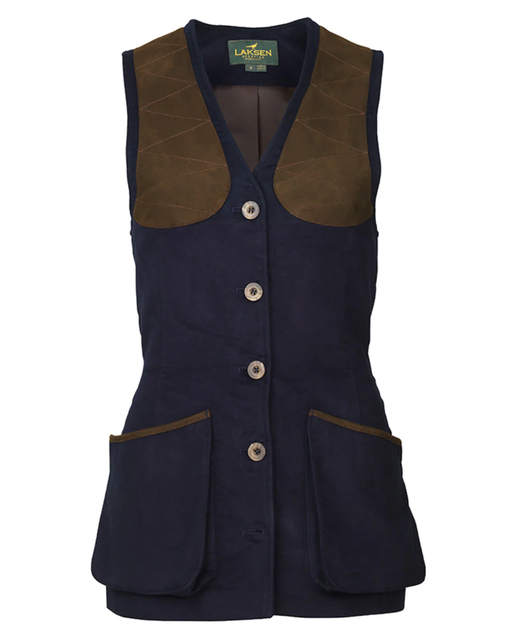 Laksen Lady Belgravia Moleskin Beauly Shooting Vest - Image 4