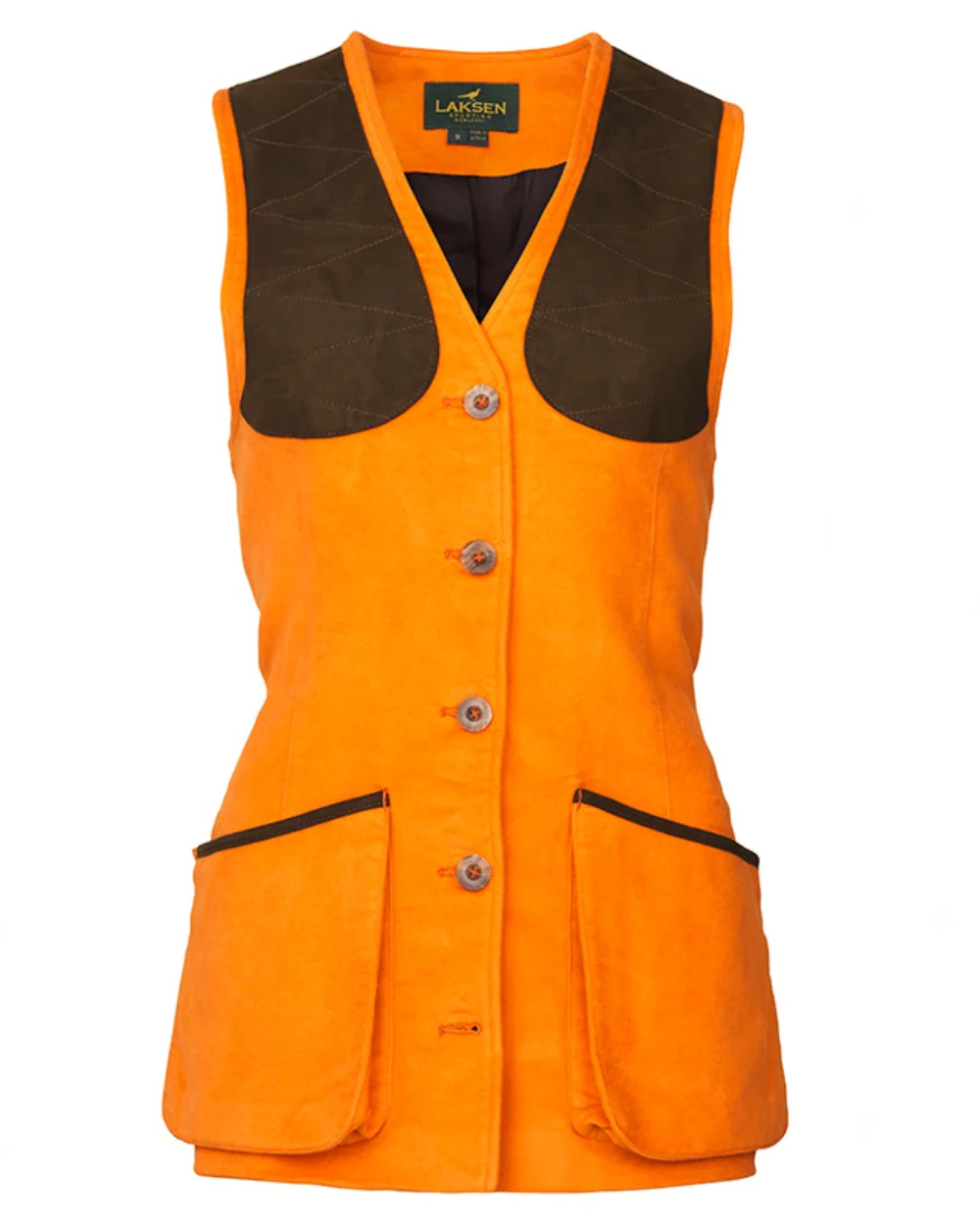 Laksen Lady Belgravia Moleskin Beauly Shooting Vest - Image 5