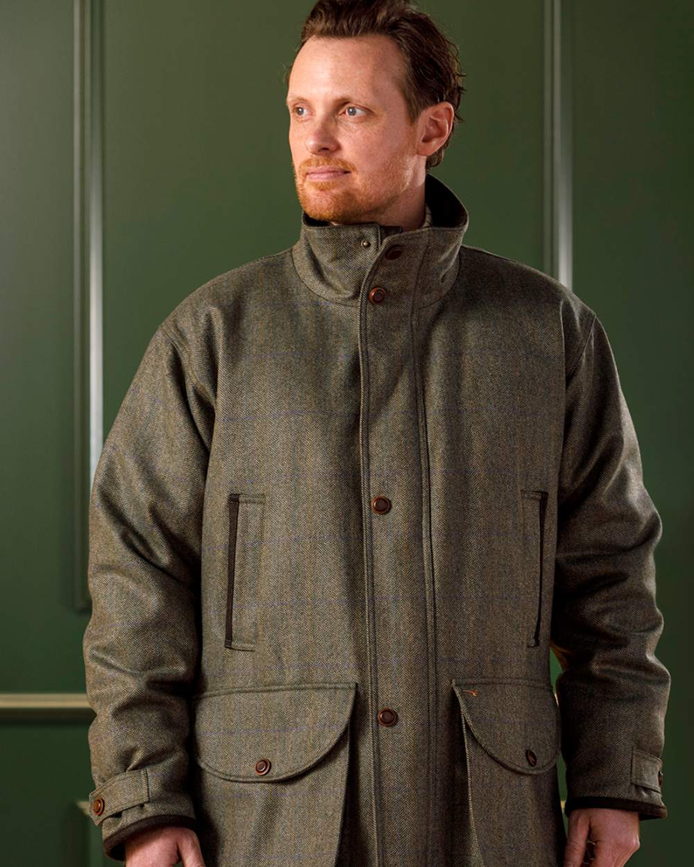 Laksen Laird Tweed Wingfield Coat with CTX - Image 2