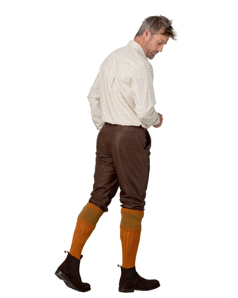 Laksen Mens Ardennes Leather Breeks - Image 4